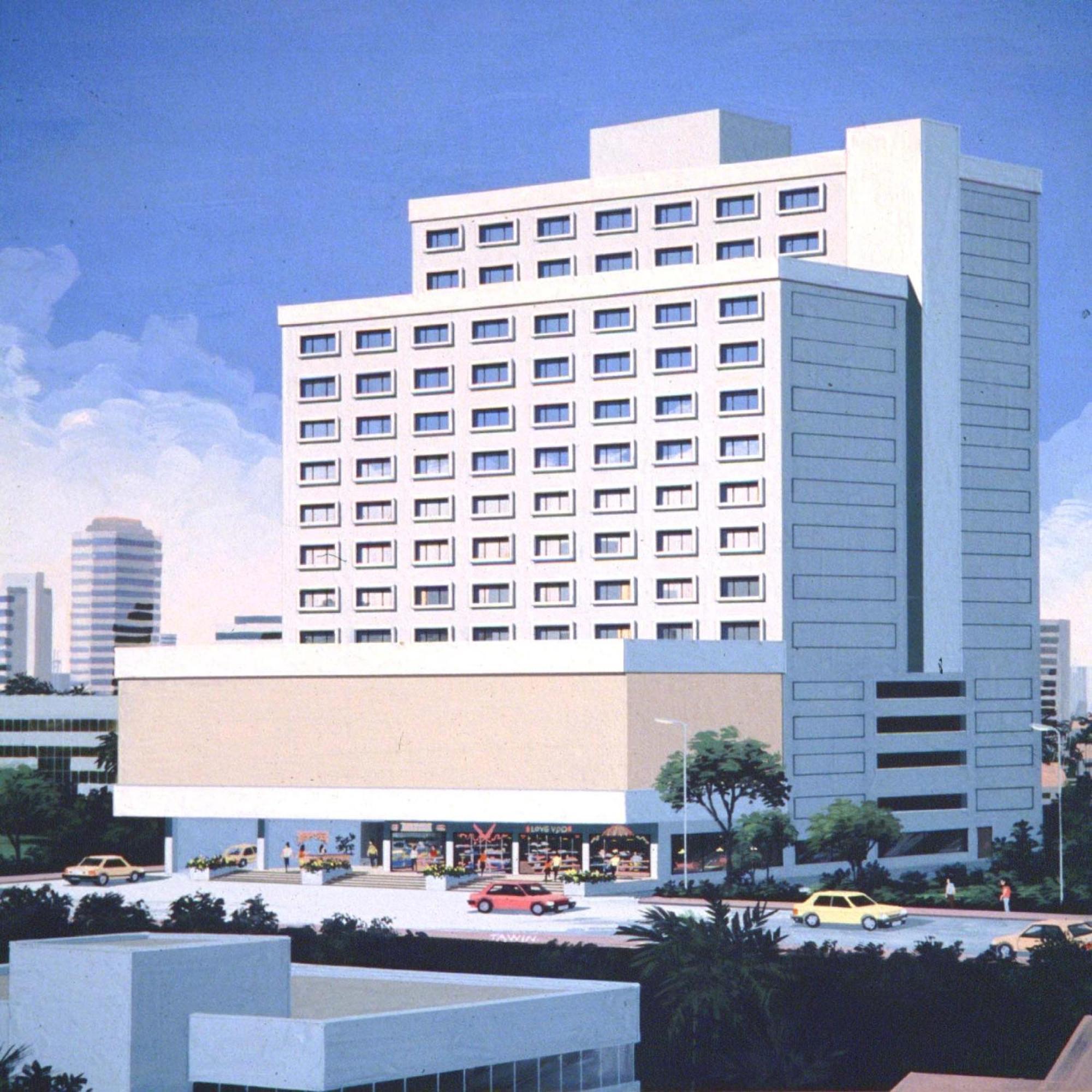 プラトゥーナム パークホテル バンコク都 エクステリア 写真